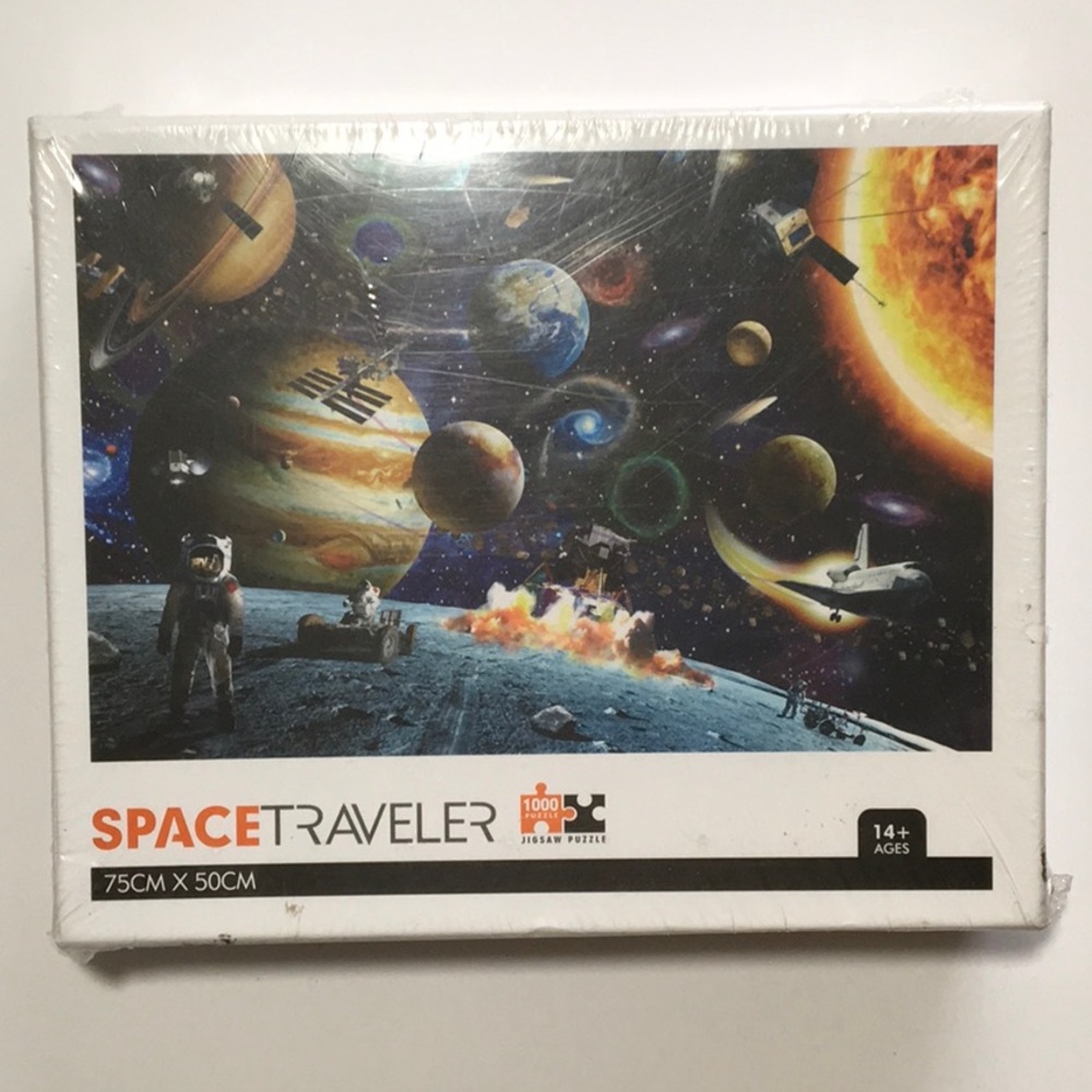 NEW SEALED SPACE TRAVELER PUZZLE 1000 Pieces